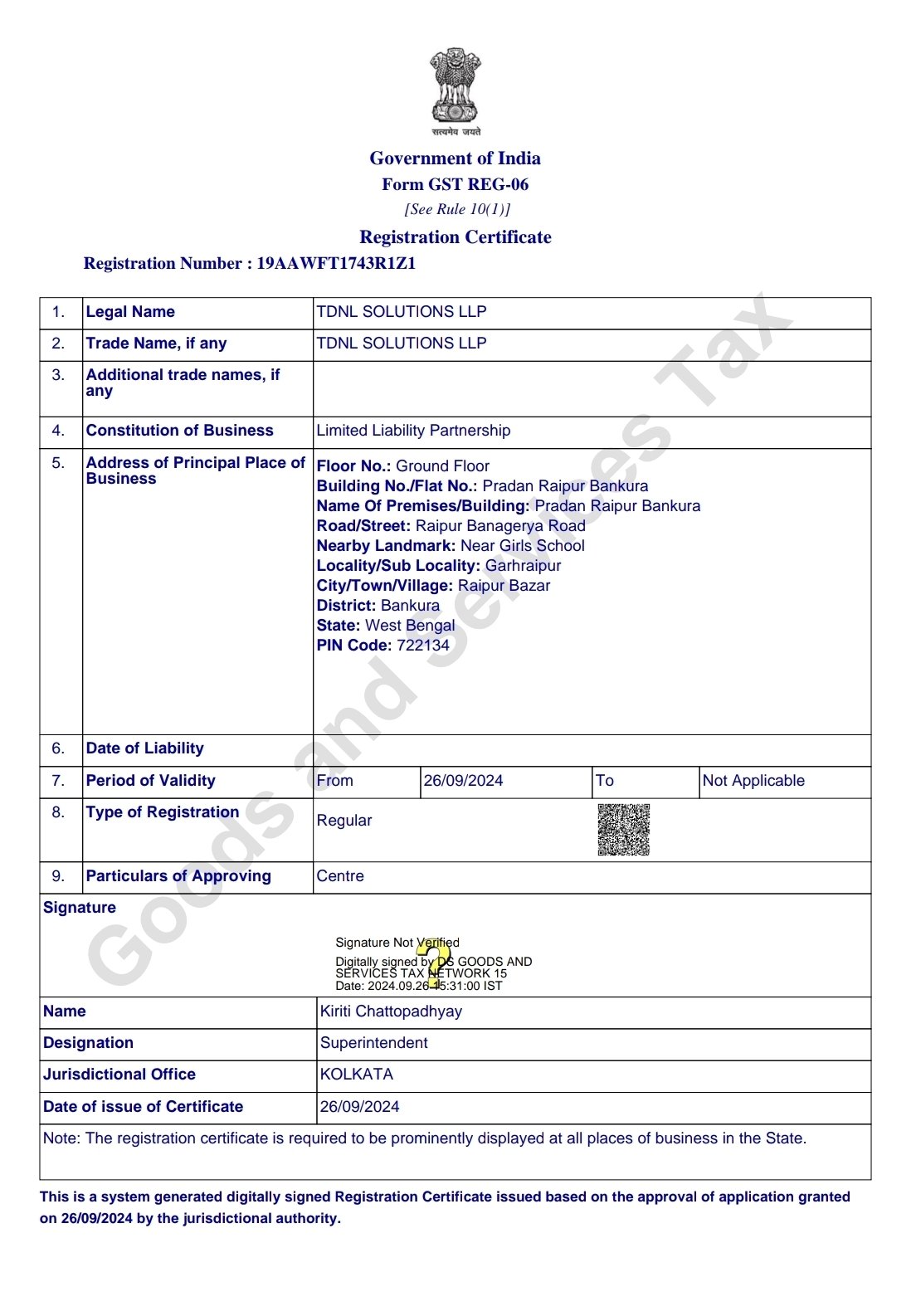 GST Registration